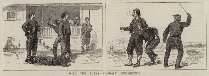 Mit den Türken, Zusammenfassende Strafen